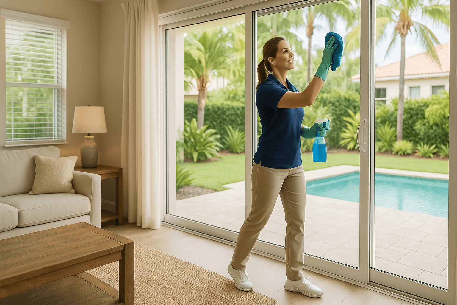 Busy Mom Cleaning hero image